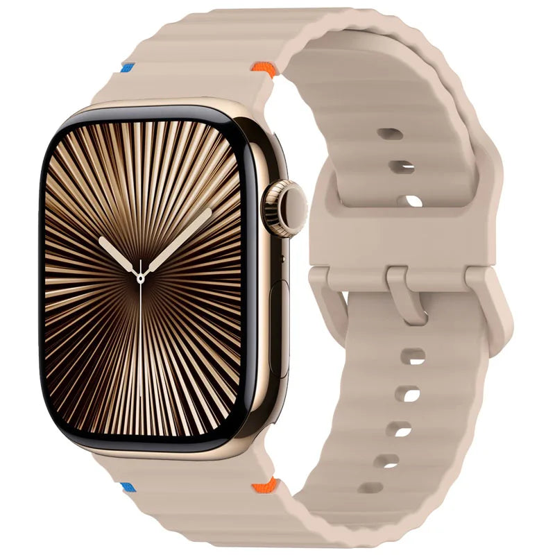 Flexible Silicone Watch Band for Apple Watch