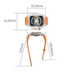 Luxury Transparent Case with Integrated Strap for Apple Watch