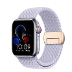 Stretchable Braided Solo Loop with Magnetic Closure for Apple Watch