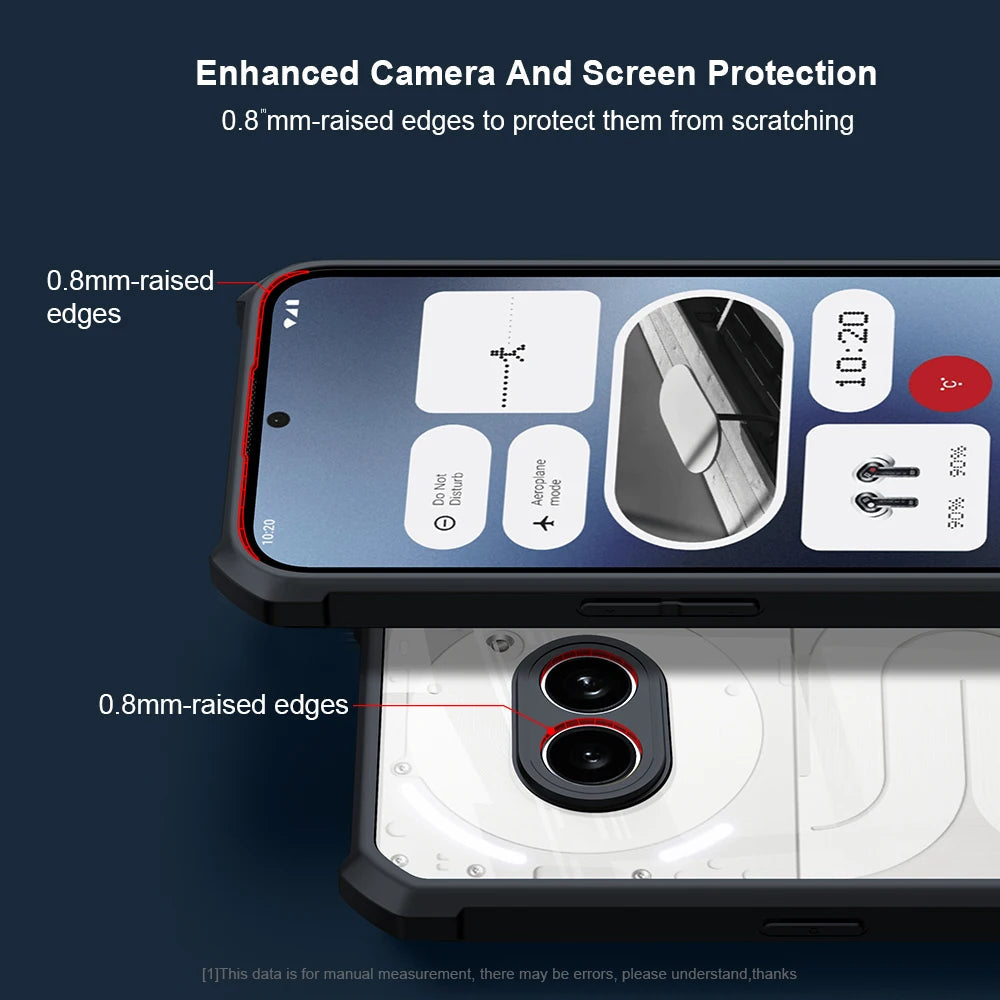 Nothing Phone 3a Pro Shockproof Transparent Case