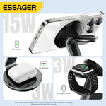 Essager Multi-Device 3-in-1 Wireless Charger Stand