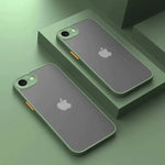 Hybrid Hard PC and Soft Bumper Case with Raised Lens Ring for iPhone 17e