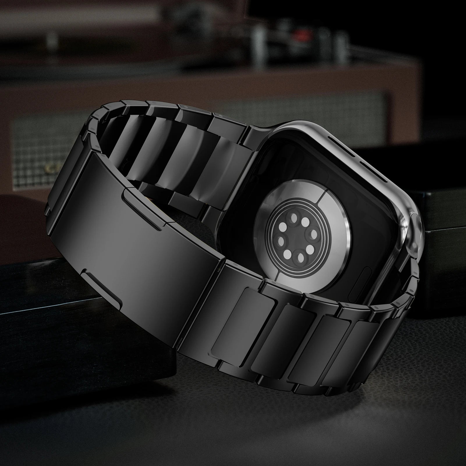Adjustable Stainless Steel Mesh Band for Apple Watch