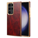 Premium Oil-Waxed Cowhide Case for Samsung Galaxy S24 Series