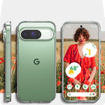 Crystal-Clear Ultra Thin Silicone Case for Google Pixel 9 Series