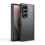 Luxury Matte Skin-Feel Case with Raised Camera Ring Protection for Samsung Galaxy Z Fold 7