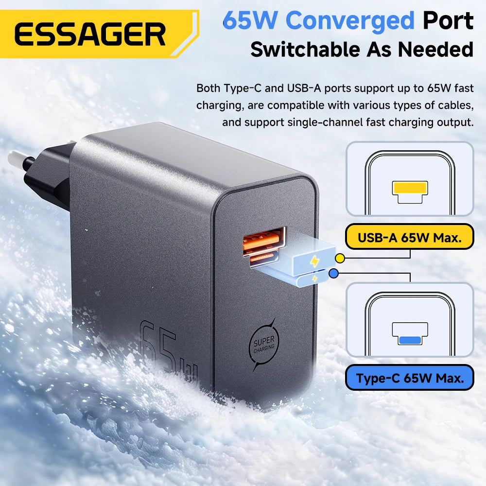 Essager 65W GaN Fast Charger