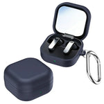 Samsung Galaxy Buds 4 / 4 Pro Lychee Leather Texture Protective Case With Hook