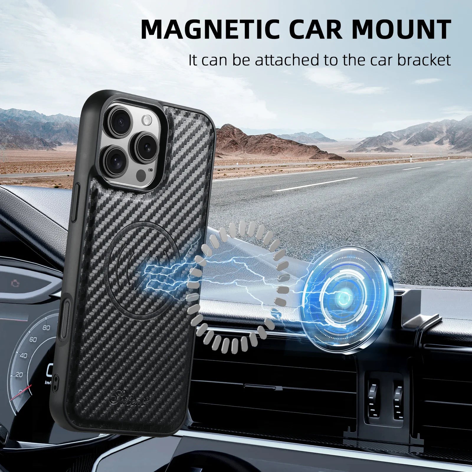 2-in-1 Detachable MagSafe PU Leather Wallet Case for iPhone 15 Series