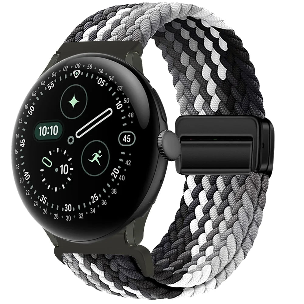 Breathable Nylon Braided Band for Google Pixel Watch 3