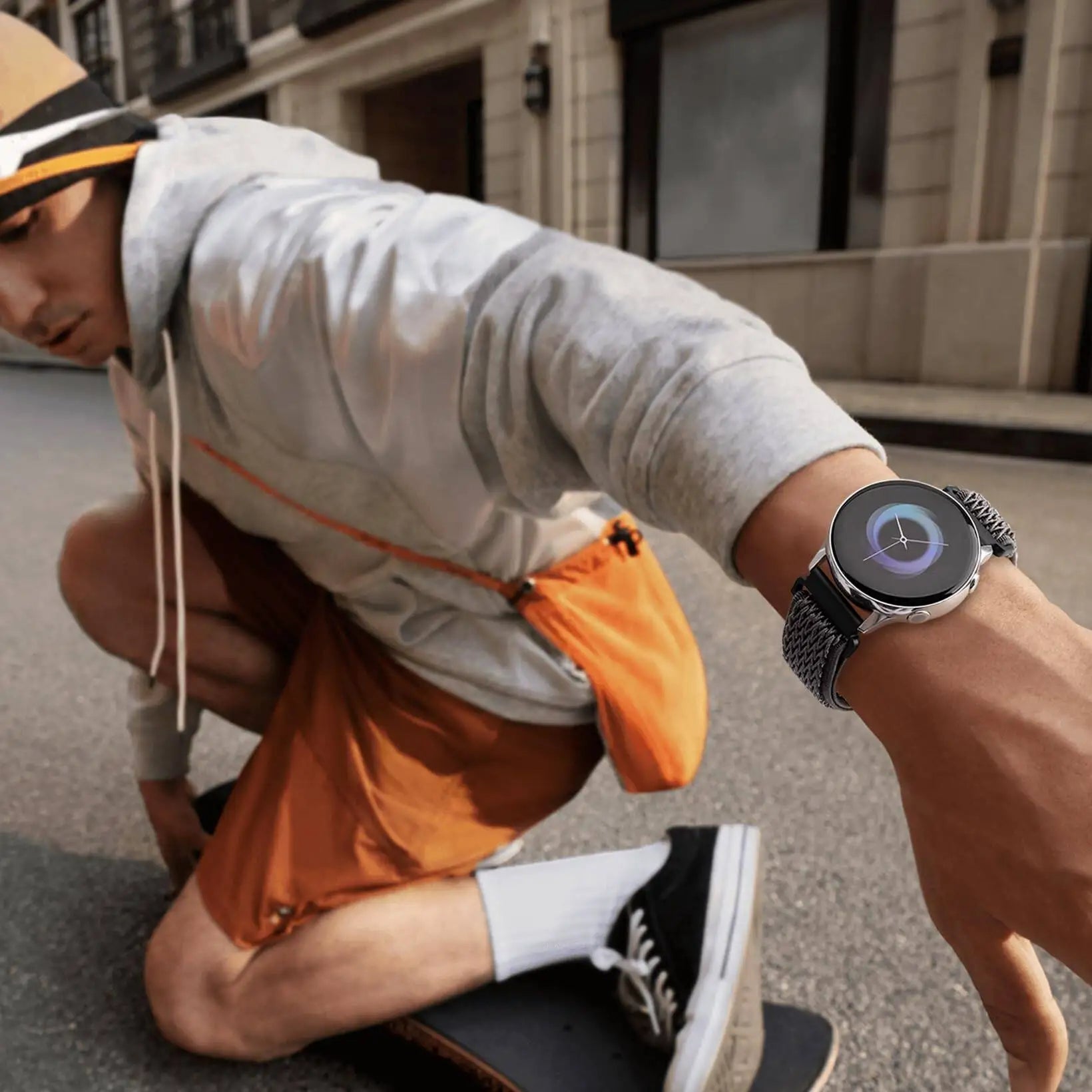 Elastic Braided Loop Band for Samsung Galaxy Watch 8 & Galaxy Watch 8 Classic