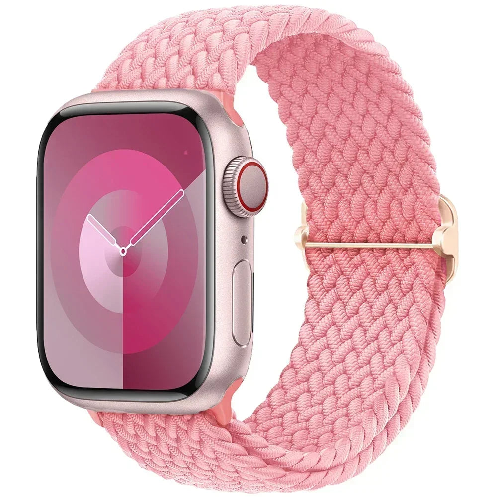 Stretchable Braided Loop Band for Apple Watch