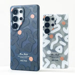 Fashion Graffiti Matte Magnetic Case for Samsung Galaxy S25 Series