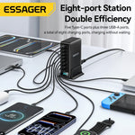 Essager 380W GaN Desktop Charger with 8 Ports
