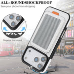 iPhone 17 Series Protective MagSafe Case with RFID Detachable Wallet