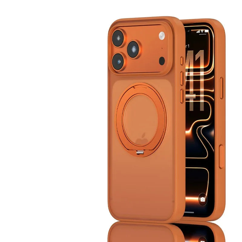 Shockproof MagSafe Case with 360° Rotatable Kickstand for iPhone 18 Series