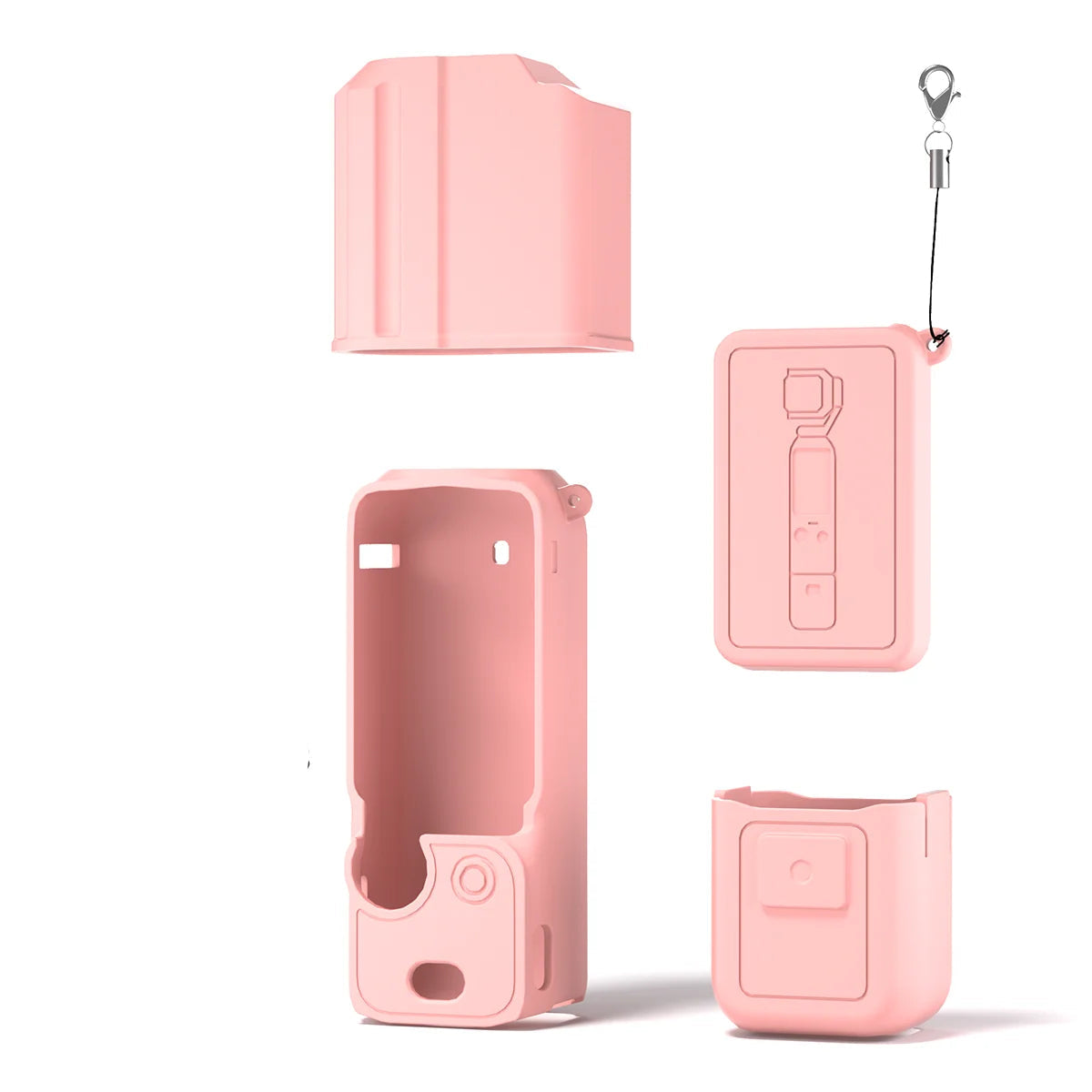 Soft Washable Protective Sleeve with Lens Cup for DJI Osmo Pocket 3