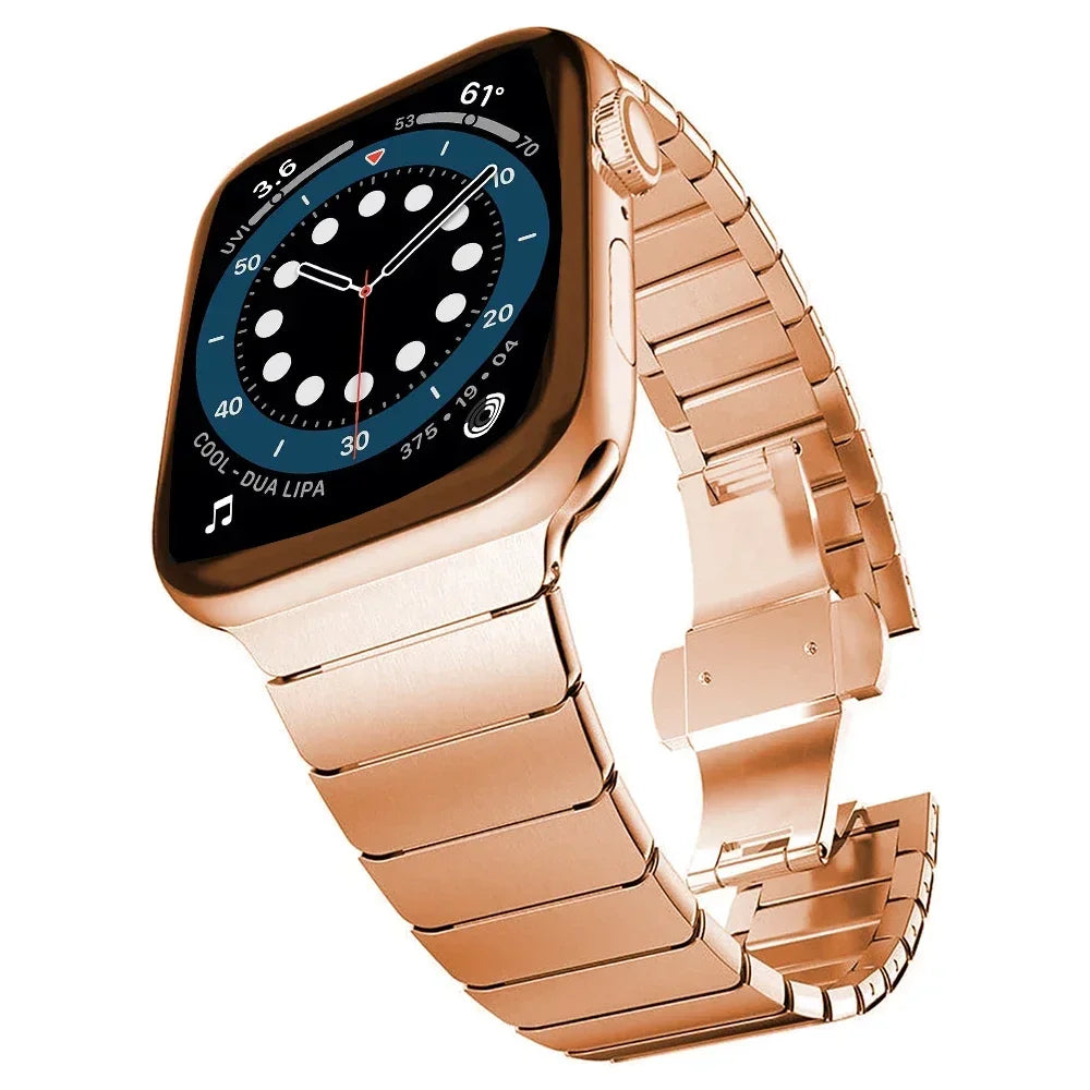 Comfortable Stainless Steel Strap for Apple Watch