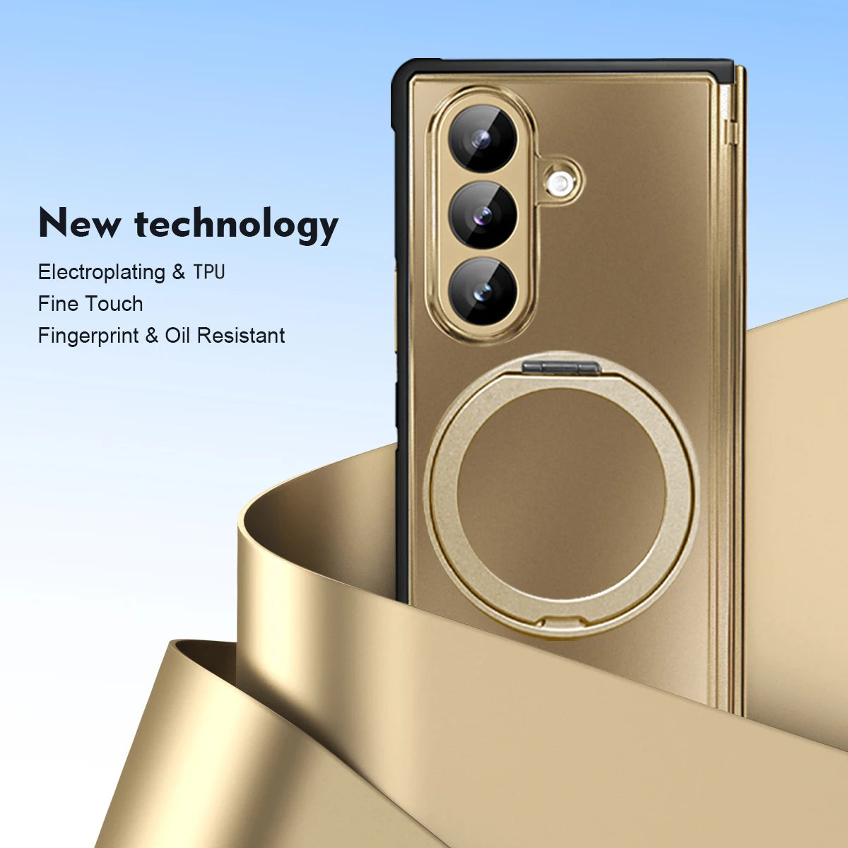 Samsung Galaxy Z Fold 7 Magnetic Case with Hinge Protection