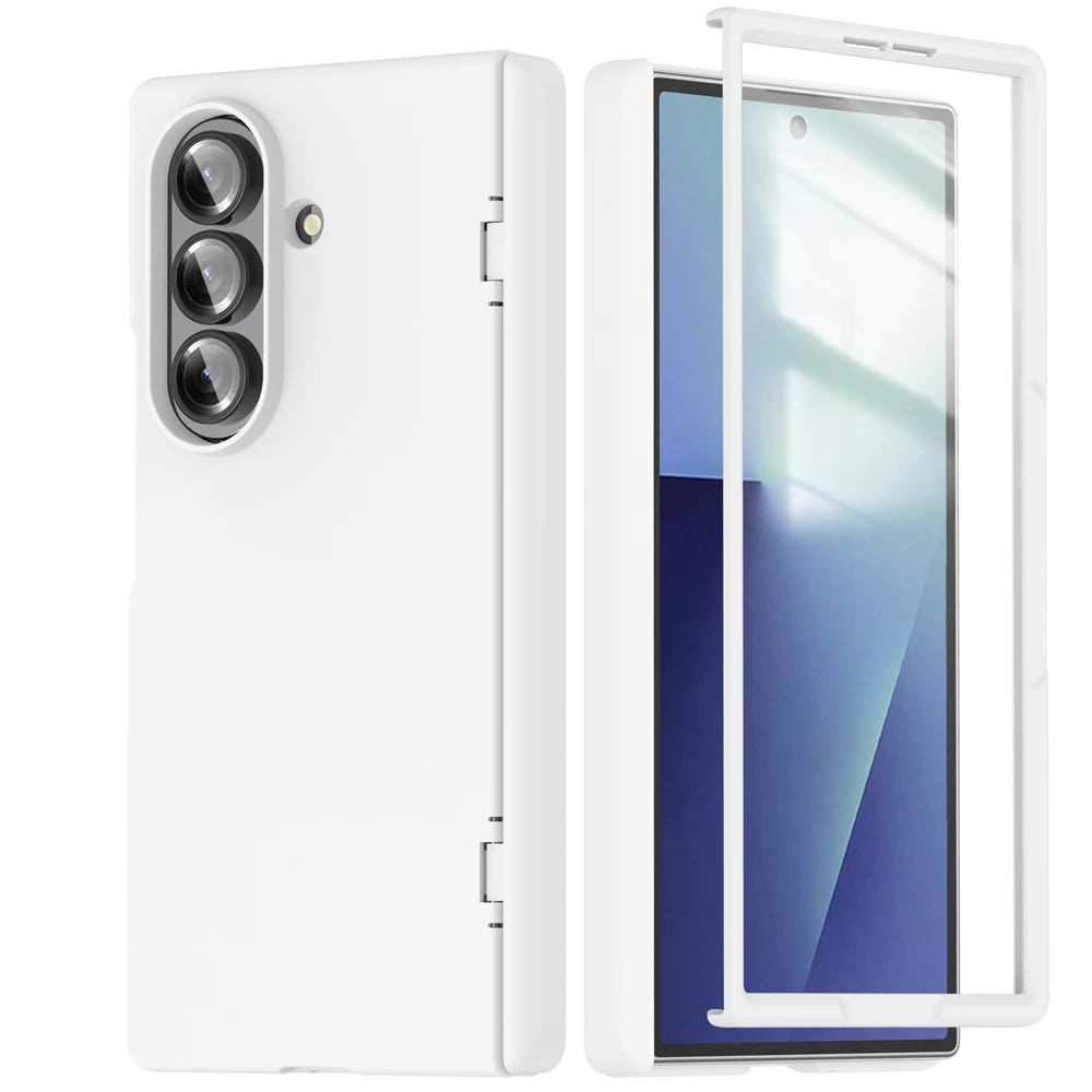 Premium Matte Magnetic Hard Case with Screen Film for Samsung Galaxy Z Fold 7