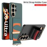 Samsung Galaxy S26 Ultra PC Hard Case with Buckle Wristband