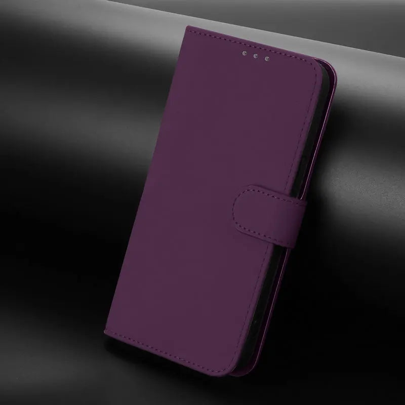 Premium PU Leather Flip Case with Card Slots for OnePlus 15
