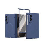Frosted Hinge Protection Case with Magnetic Ring for Samsung Galaxy Z Fold 8
