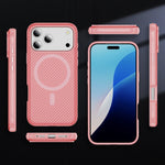 Protective Carbon Fiber Texture MagSafe Case for iPhone 17 Series