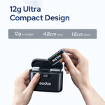 Godox WEC Wireless Lavalier Microphone Kit