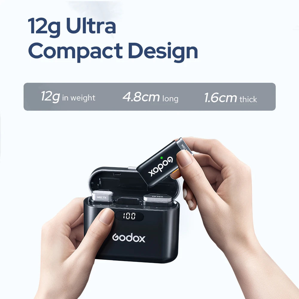 Godox WEC Wireless Lavalier Microphone Kit