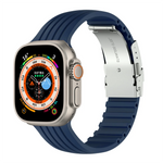 Durable Silicone Wrist Strap for Apple Watch