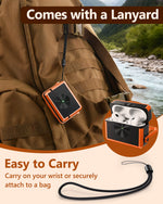 Unique Turntable-Style Protective Case for AirPods Pro 3