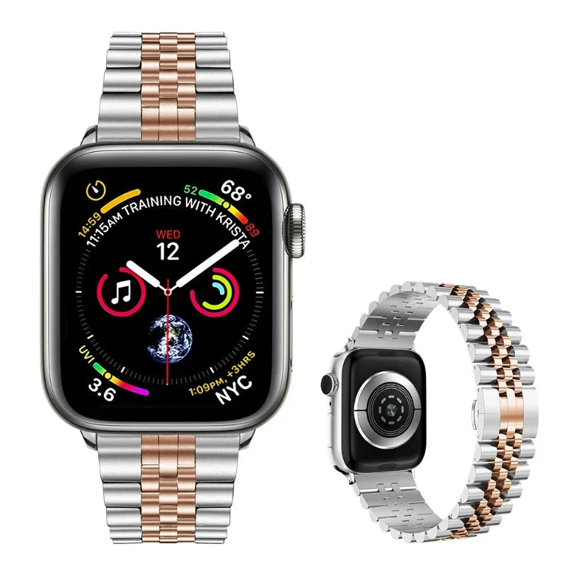 Premium Stainless Steel Metal Strap for Apple Watch