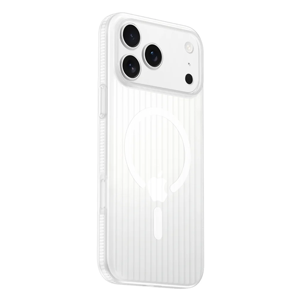 Stylish Corrugated Texture MagSafe Case for iPhone 17 Series