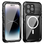 Full Protection Waterproof Metal MagSafe Case for iPhone 15 Series