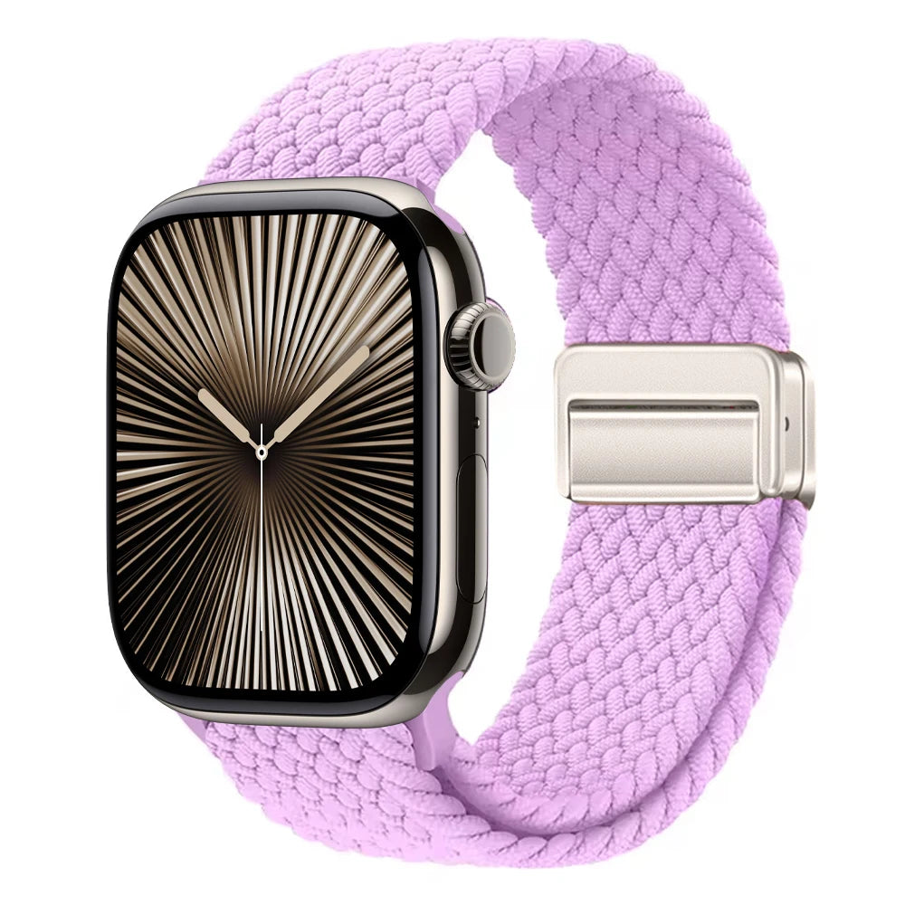 Premium Nylon Braided Strap for Apple Watch