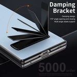 Samsung Galaxy Z Fold 6 Shockproof Leather Case with Magnetic Flip Cover