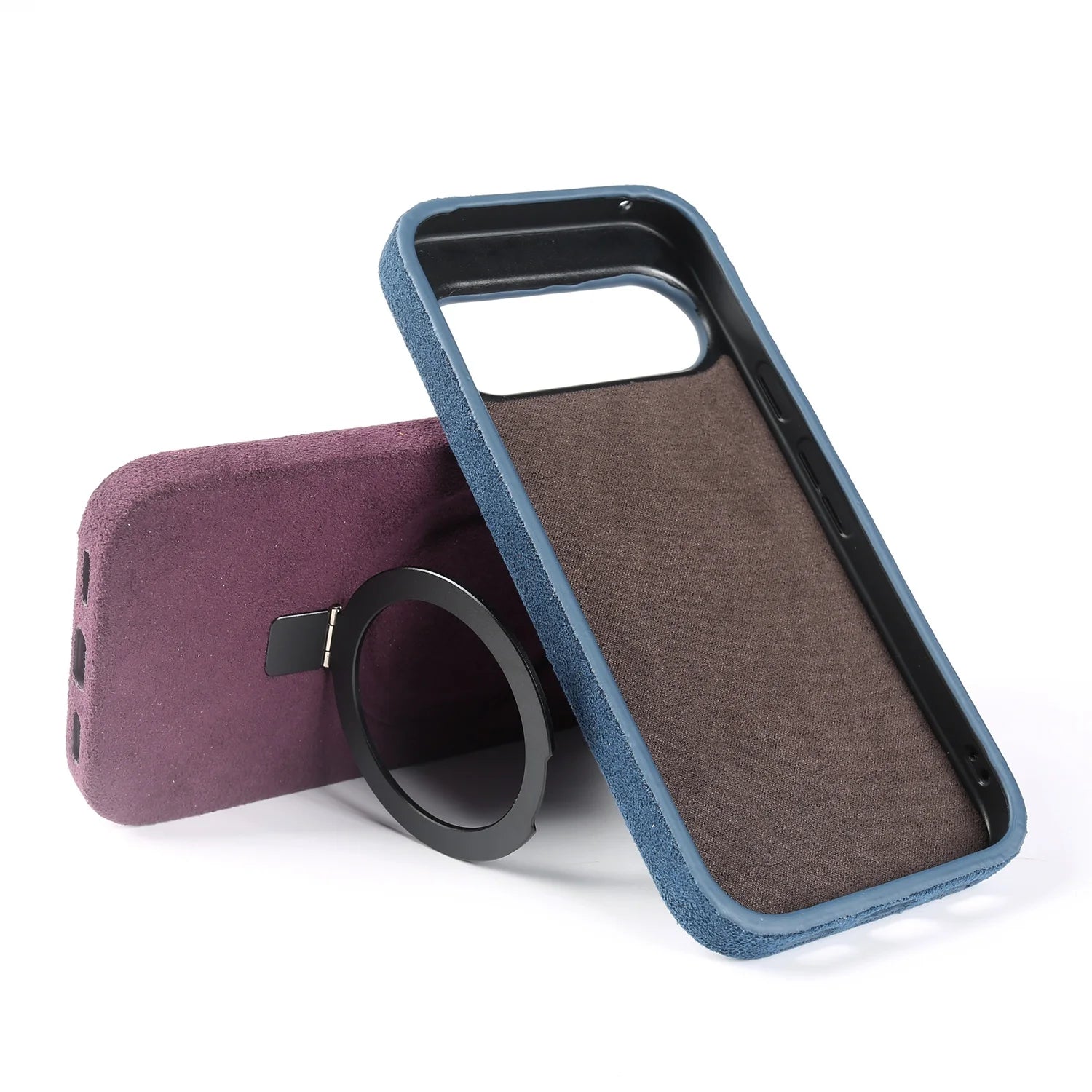 Google Pixel 10 Series Alcantara Magnetic Case with Foldable Stand