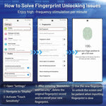 Fingerprint-Unlock Tempered Glass Screen Protector for Samsung Galaxy S26 Series