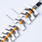 Stainless Steel Link Strap + TPU Case Combo for Apple Watch