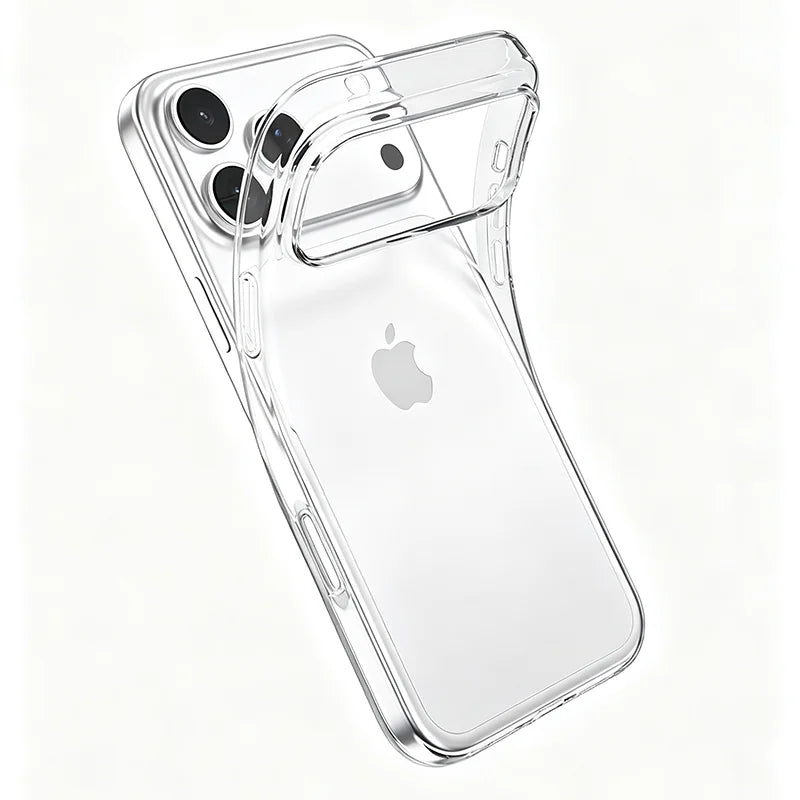 Ultra-Thin Transparent TPU Case for iPhone 17 Series