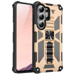 Camouflage Military Armor Case with Kickstand for Samsung Galaxy S26 Series