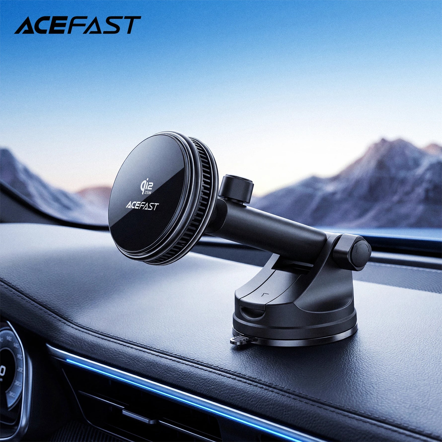 ACEFAST Qi2 25W Magnetic Wireless Car Charger