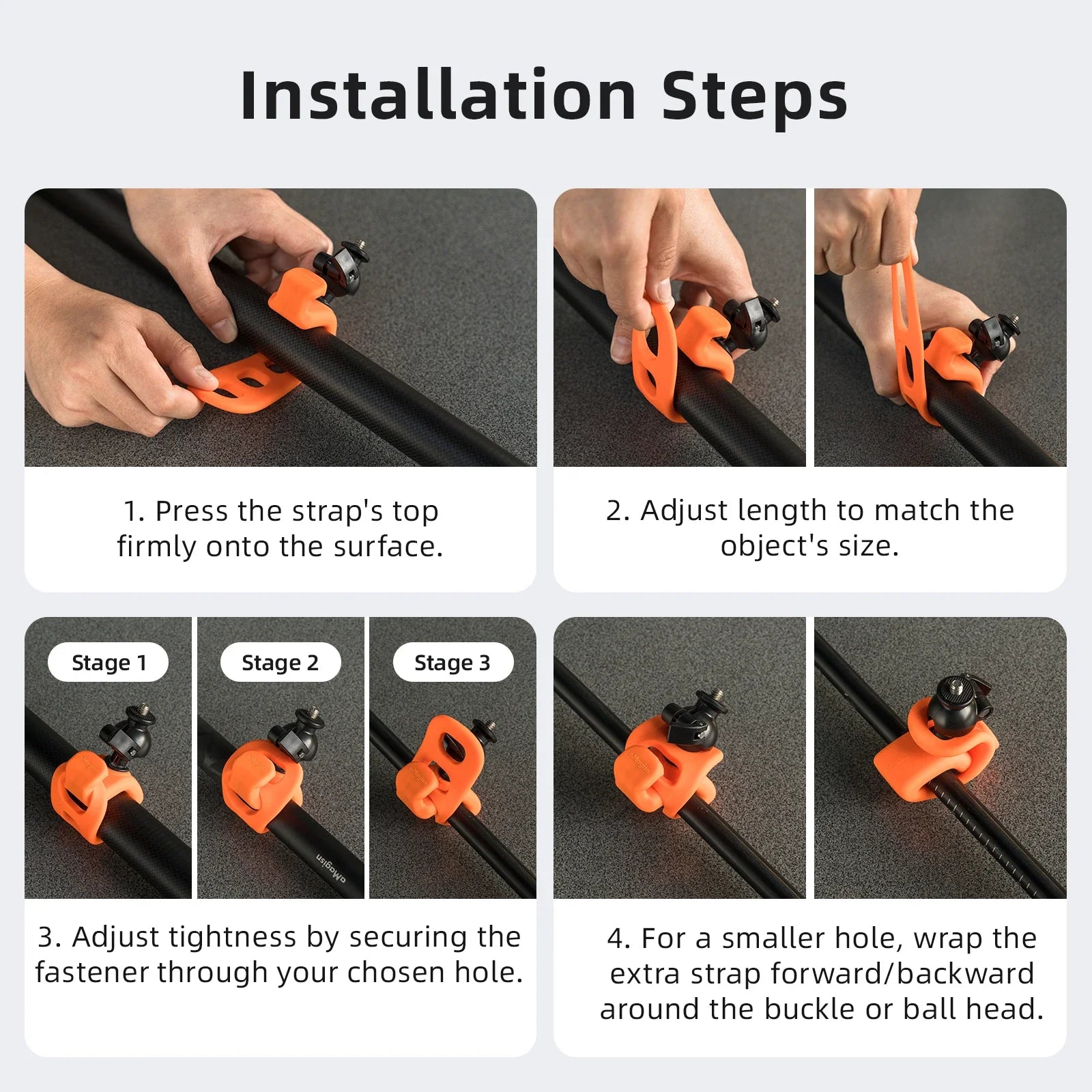 360° Rotation Bike & Motorcycle Camera Mount