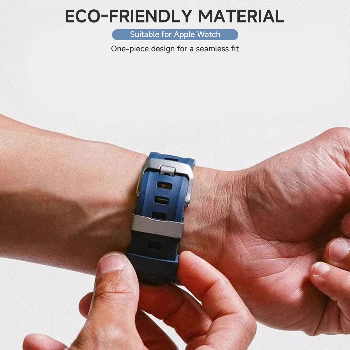 Durable Sports Silicone Band for Apple Watch