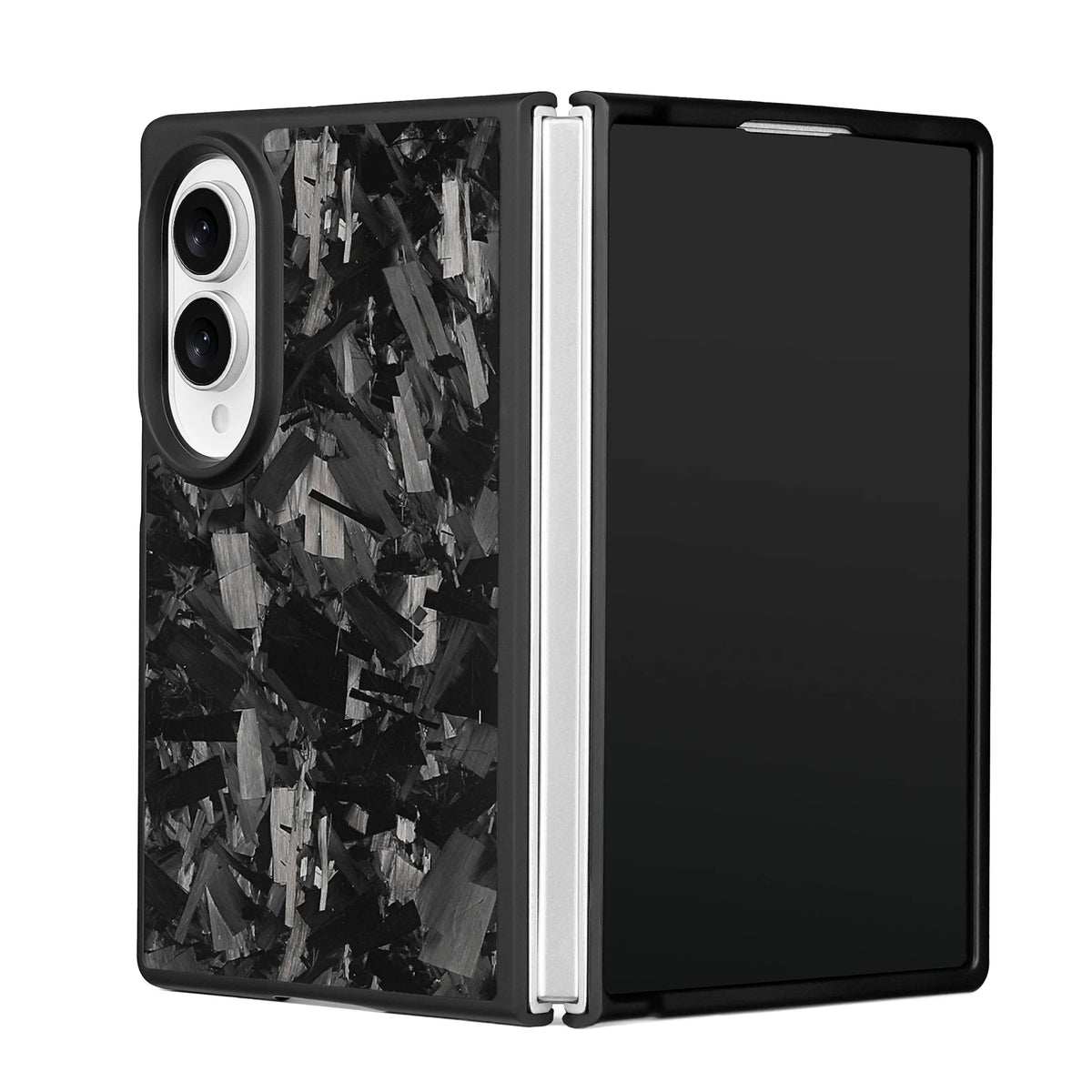 Military-Grade Carbon Fiber Foldable Case with Hinge Protection for Samsung Galaxy Z Fold 8