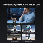 Magnetic Desktop Phone Holder With Flexible Detachable Mount