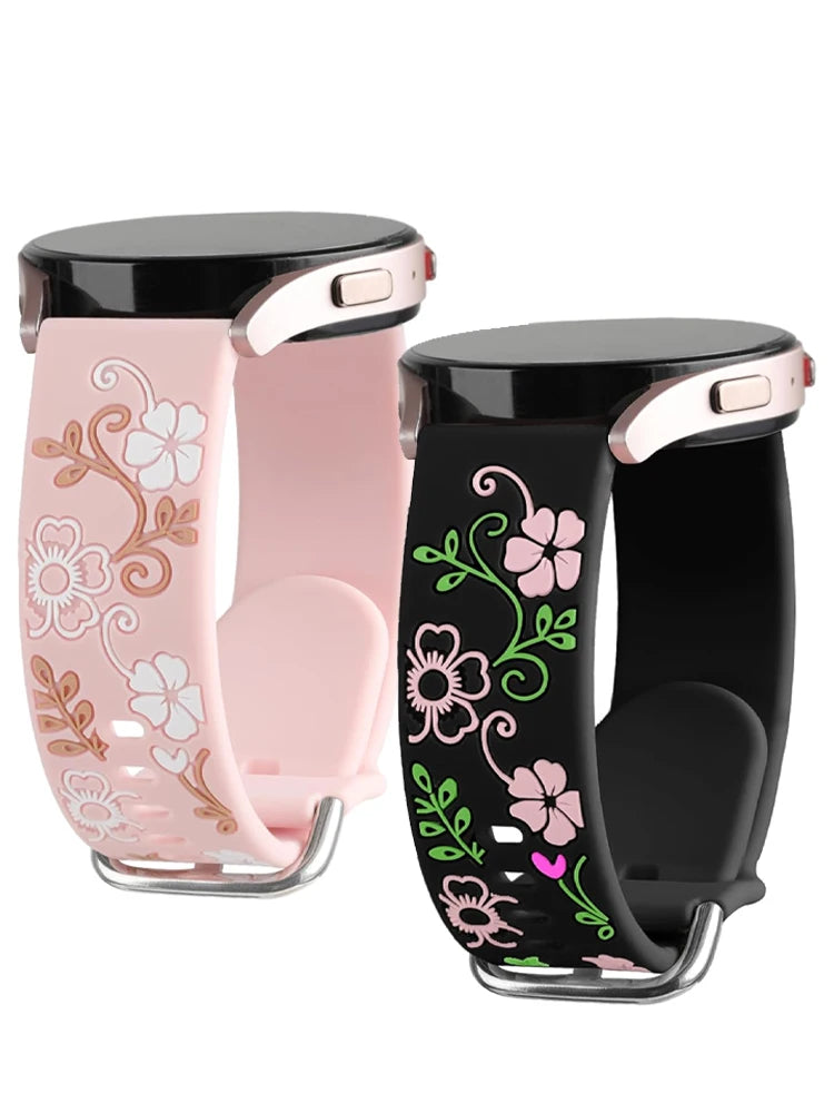 Comfortable Engraved Silicone Sport Strap for Samsung Galaxy Watch 7