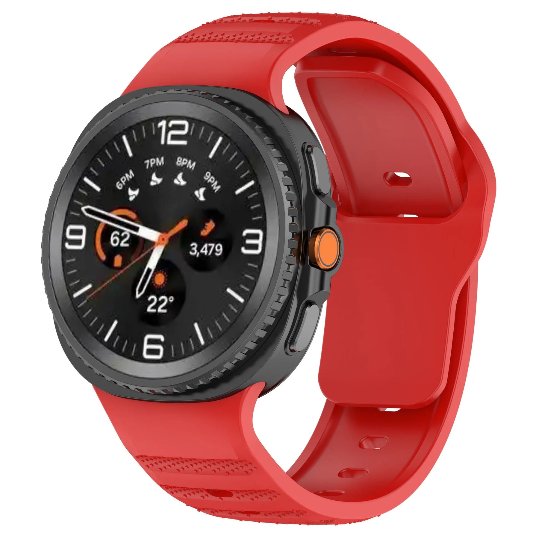 Soft Silicone Sport Strap for Samsung Galaxy Watch 8 / Galaxy Watch 8 Classic