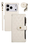 iPhone 17 Series Crossbody Purse Case with Wrist Strap